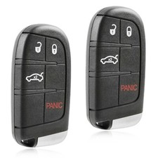 2 Key Fob Remote For 2015-2023 Dodge Chrysler 200 300 M3m-40821302 68394196 2 Key Fob Remote For 2015-2023 Dodge Chrysler 200 300 M3m-40821302 68394196