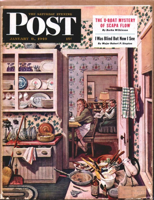 January 8, 1949 SATURDAY EVENING POST COVER (Cover Only)