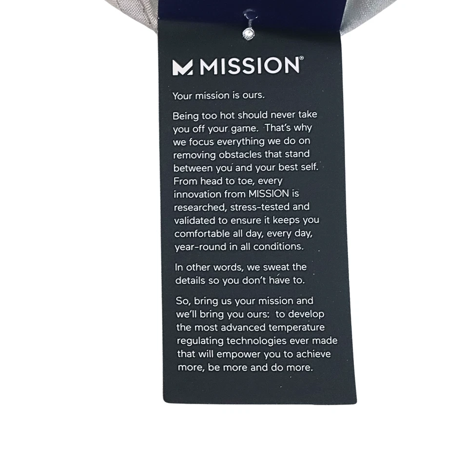 Sombrero de rendimiento Mission Cooling ajustable ventilado aleación brezo 109525 KS1-2021 Foto 4 de 4