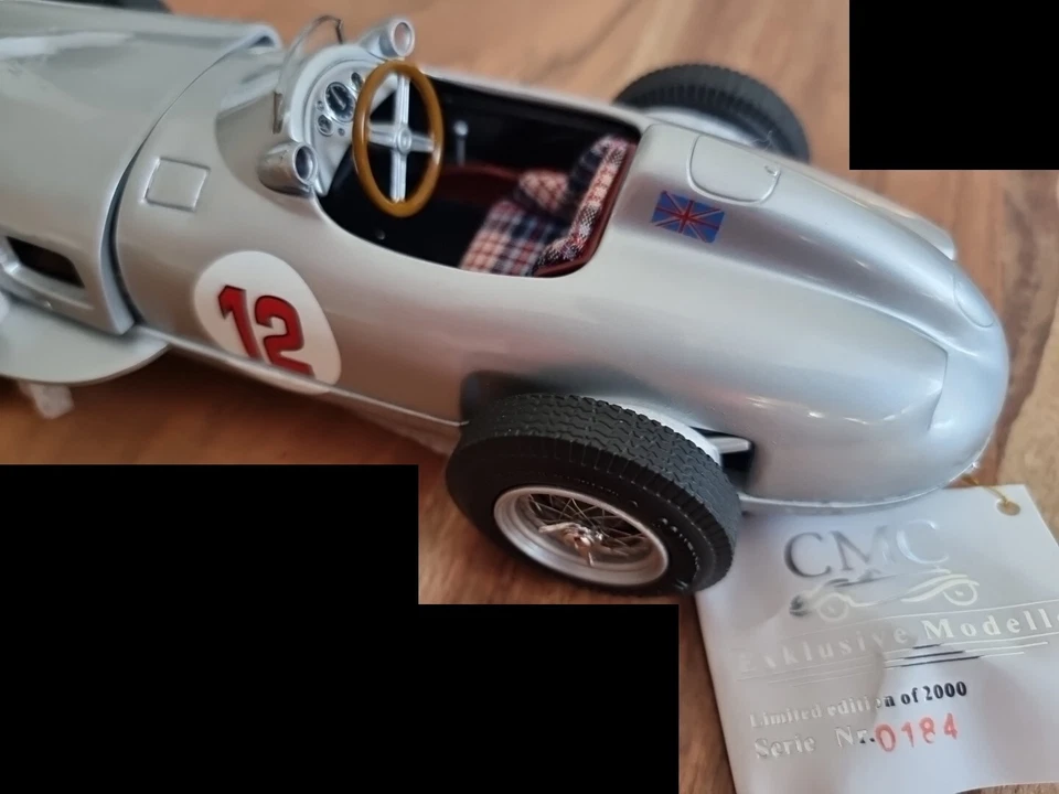 CMC M-042 Mercedes Benz W196 Silverpfeil Monoposto #12 OVP* 1:18 wie neu - Bild 3 von 4