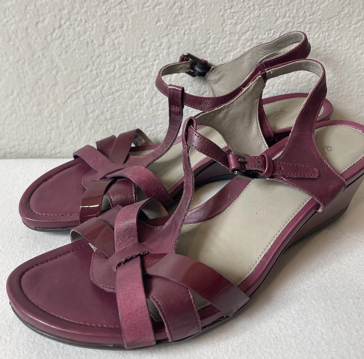 Sandali da donna Ecco cinturino a T taglia 40