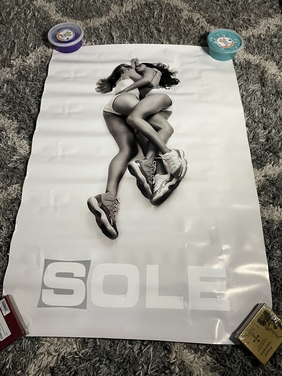Sole Collector Magazine Nike Air Jordan 11 XI Poster 2006 Vintage