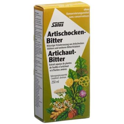 Salus artichoke bitter juice bottle 250 ml