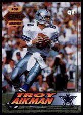 1994 Ce Pop Warner 22k Troy Aikman Cowboys #41 *Noles2148* Cs 10=Fs