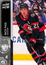 2021 Upper Deck Series 2  Nick Paul #377   Ottawa Senators