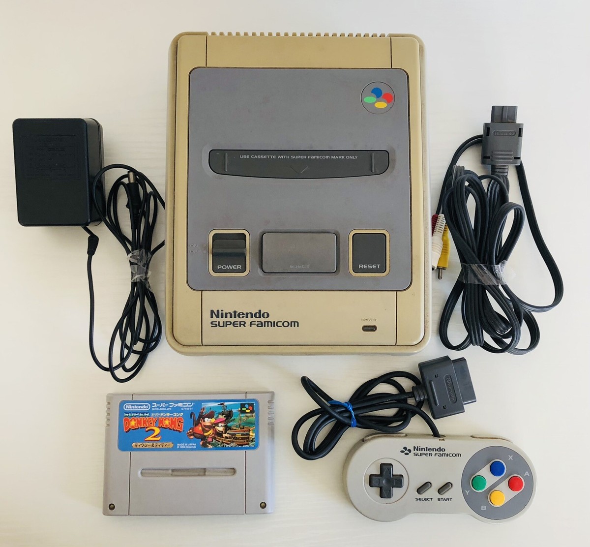 Nintendo Super Famicom Console SFC SNES Japanese Edition Tested