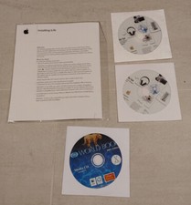 Apple MacBook Pro Mac iMac eMac Life 04 Software and World Book Media CD