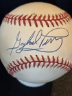 BASEBALL~SIGNED GAYLORD PERRY HOF) RAWLINGS NATIONAL LEAGUE OLB  & CUBE
