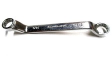 EASCO Tools, Box End Wrench, 12 Pts,7/16 x 1/2 In,62816 *MADE IN USA*