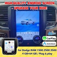 64G For Dodge Ram Truck 2013-2018 Android 13 Car Radio Stereo GPS Navi Carplay