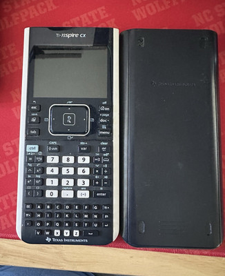 Texas Instruments TI-Nspire CX Graphing Calculator LCD w/ Slide Cover