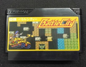 Namcot Battle City FC NES game, used, minor box and manual wear