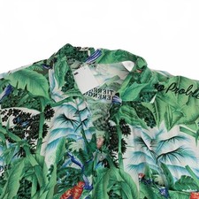 Herren Vintage Palmettos Hawaiihemd, Large