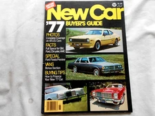 MOTOR TREND 1977 NEW CAR BUYER'S GUIDE-(#1)