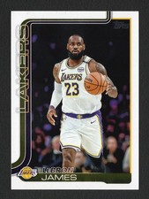 LeBron James 2025-26 Topps Basketball #150 Los Angeles Lakers