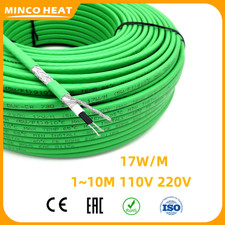 17W/M Hotline 110V 220V Self-Regulating Heating Cable for Pipe Warming Freeze Pr