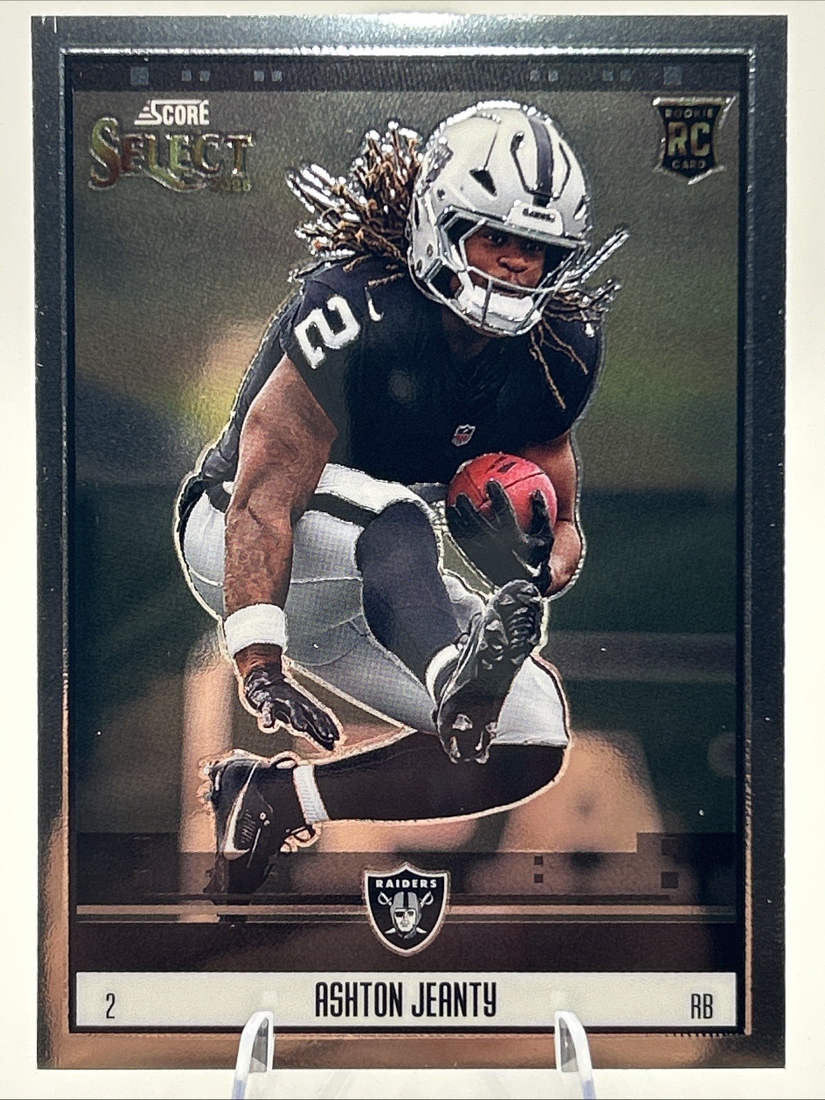 2025 Panini Select - Score Select Throwback Ashton Jeanty #19 (RC)