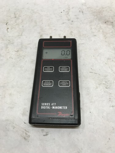 Dwyer Series 477 Handheld Digital Manometer Measure Pressure Lab Equipment