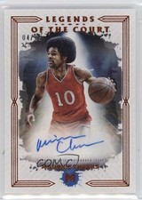 2023-24 Topps Motif Cadmium Orange 4/25 Maurice Cheeks #LCS-MC Auto HOF 04br