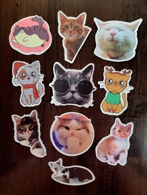 STICKERS UPICK Various Animals Cute Cartoon Vinyl PEEL & STICK