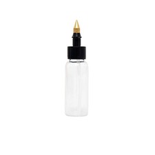 Airbrush Paint Bottle with Nozzle Leakproof Clear Paint Reservoir Portable