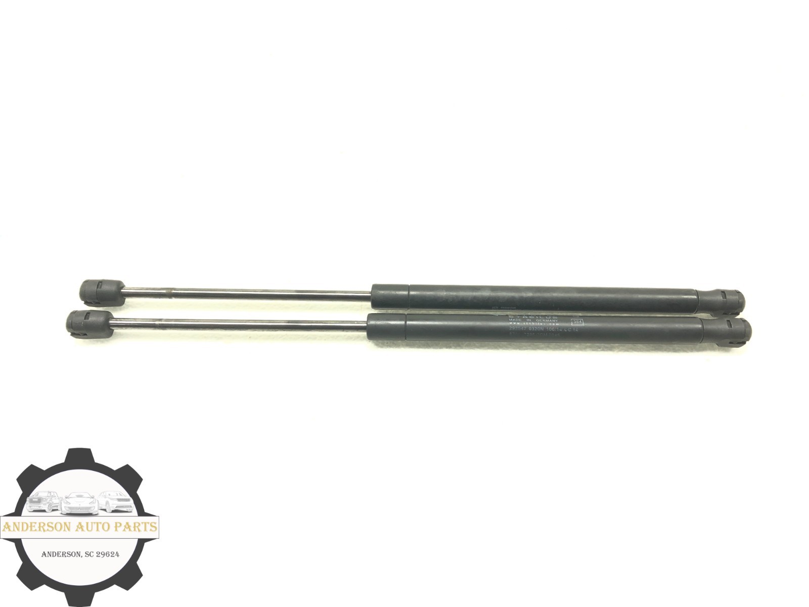 2014-2020 MASERATI QUATTROPORTE FRONT HOOD LIFT SUPPORT STRUT CYLINDER X2 OEM