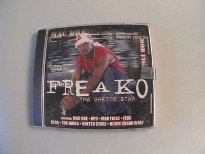 FREAKO   Tha Ghetto Star CD 2004 Rap Hip Hop OUT BAC Mac Dre Tha Jacka