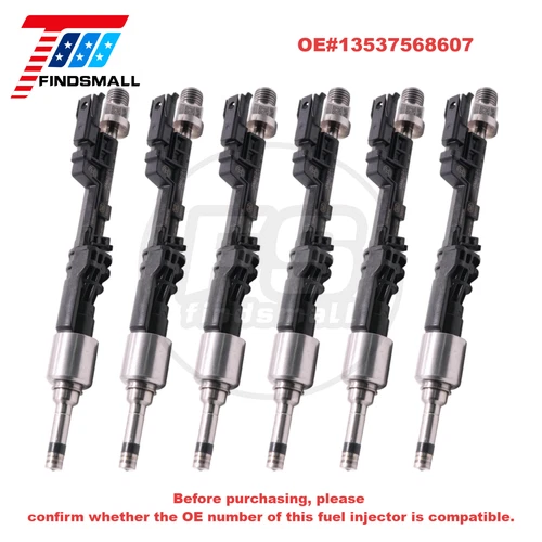 6x OEM Bosch Fuel Injectors 13647597870-05 0261500109 For 11-18 BMW 3.0L