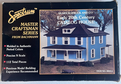 Bachmann Spectrum N Scale Early 20th Century Catalog House Kit #88051