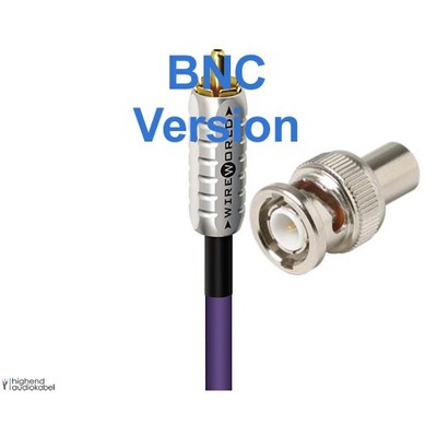 Wireworld Ultraviolet 8 75Ohm Digital Koax BNC-Kabel 0,50 Meter