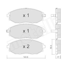 Kits de frein Chevrolet EPICA