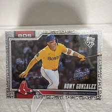 Topps 2026 Series One Romy Gonzalez Boston Red Sox #294 Spring training foil