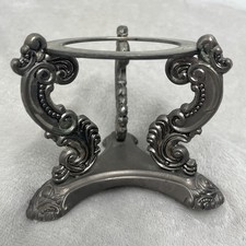 Vintage Three Footed Stand Godinger Silver Art Co Silverplated Orb Ball Holder