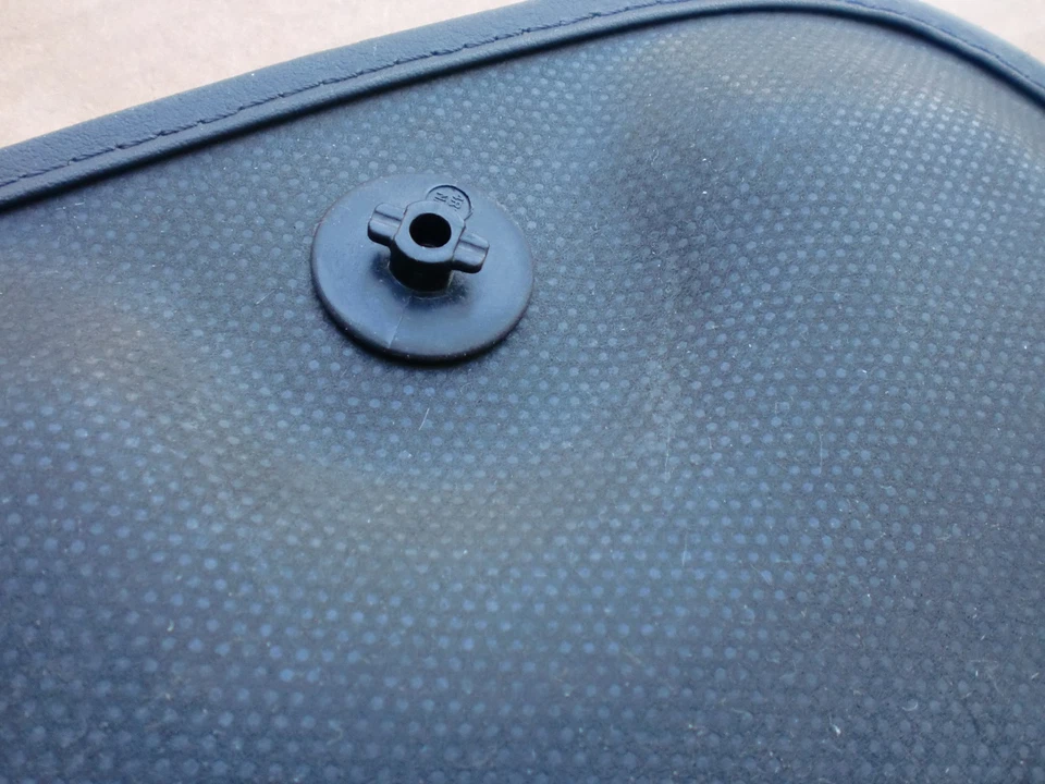 90-96 Nissan 300zx Z32 2+0 OEM Black Interior T-Top Cover Shade Passenger RH OEM - Image 4 of 4