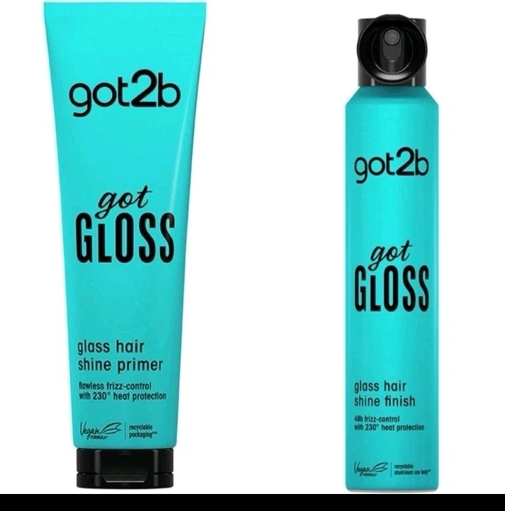 PACK 2 got2b Brillo - Imprimación Brillo 150ml + Acabado Brillo (Aerosol para Cabello) 200ml Nuevo❗️⭐ Foto 2 de 4