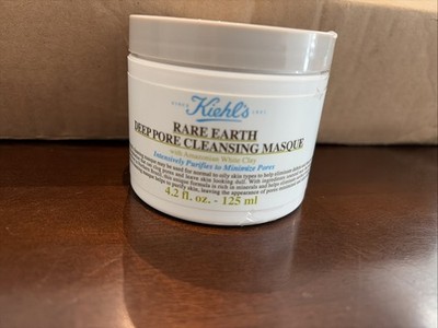 NEW Kiehl's Rare Earth Deep Pore Cleansing Masque - 4.2oz/125Ml