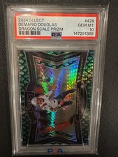 2024 Select Demario Douglas Dragon Scale Gem Mint 10