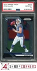 2018 PANINI PRIZM #205 JOSH ALLEN RC BILLS PSA 10
