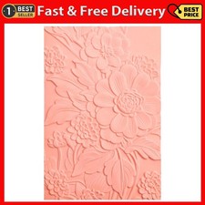 3D Embossing Folder for Card Making Texture Fades Blossom Bloom Floral Plastic..
