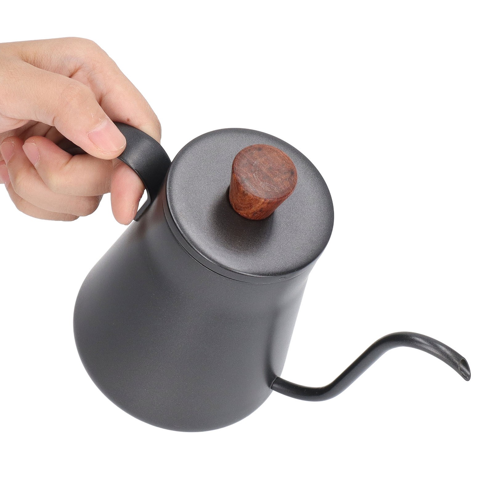 400ml Coffee Drip Kettle Stainless Steel Drip Coffee Pot Thin Mouth Pour Ov BAJ