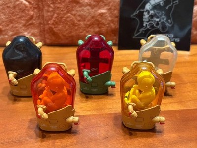 Death Stranding BBPOD Maskottchen Figur 6 Set Kojima Productions Japan Authen...