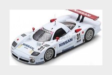 Spark-Model S3576 Nissan - R390 GT1 Test 24H Le Mans 1998 - White - 1/43