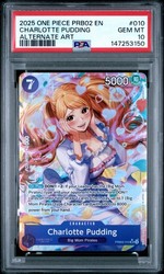 Charlotte Pudding PRB02-010 Alternate Art Super Rare - Premium Booster -The Best- Vol. 2