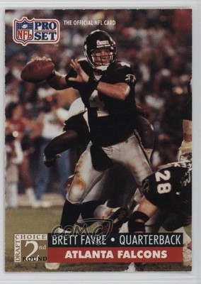 1991 Pro Set 2nd Round Draft Choice Brett Favre #762 Rookie RC HOF 1t2n