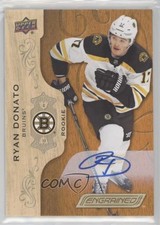 2018-19 Engrained Rookies Ryan Donato (2019-20 Upper Deck Update) #55 Auto 0l7u