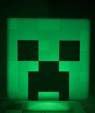 Minecraft Creeper Glowing Nightlight Mojang *TESTED&WORKS