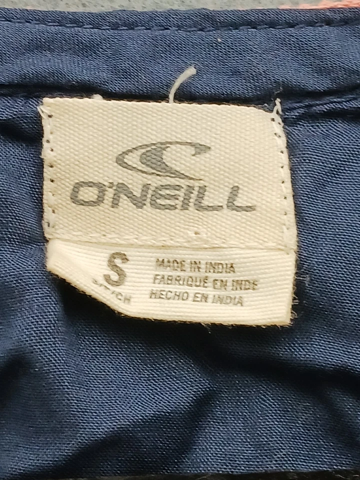 O'Neill Women Beach Cover-Up Size S Navy Geometric Embroidered Tunic - Image 2 of 4