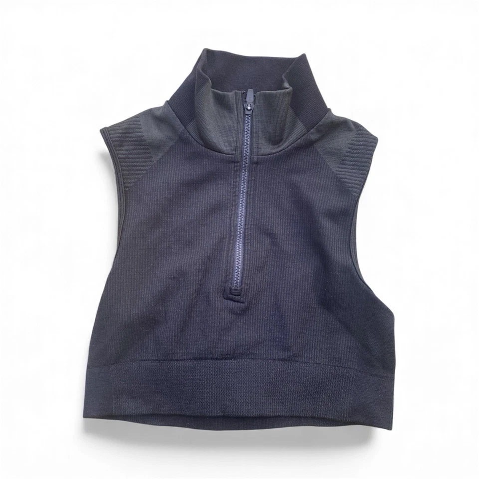 Top deportivo Y-3 Yohji Yamamoto sin costuras tejido acanalado talla XS Foto 4 de 4