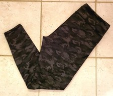    Camoflage Print Leggings Loungewear Athletic Soft Stretch Workout Size XL