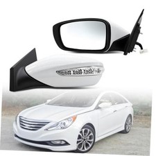 7Pin Side Mirror Assembly Compatible with 2011-2014 Sonata Door Mirror, Left